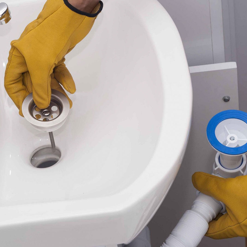 Clogged Drain Technician's Repair